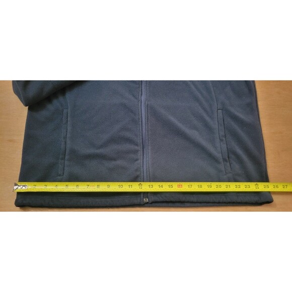 LL Bean Polartec Jacket Full Zip Size XL Mens Blue Fleece Item OGCF7 - Picture 11 of 13